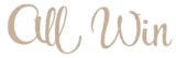 All Win Education Champagne Gold Logo